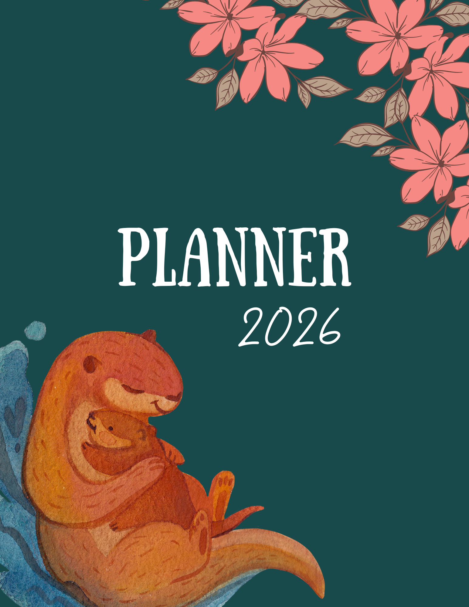 Mother & Baby Sea Otter Cover