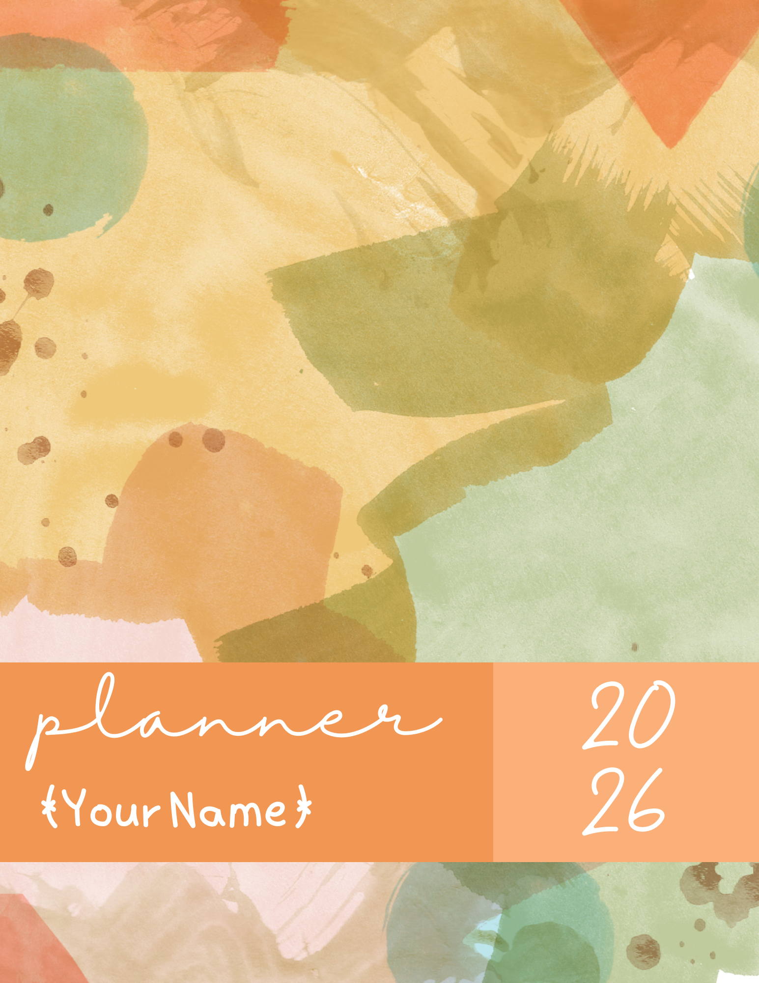 Colorful Abstract Cover