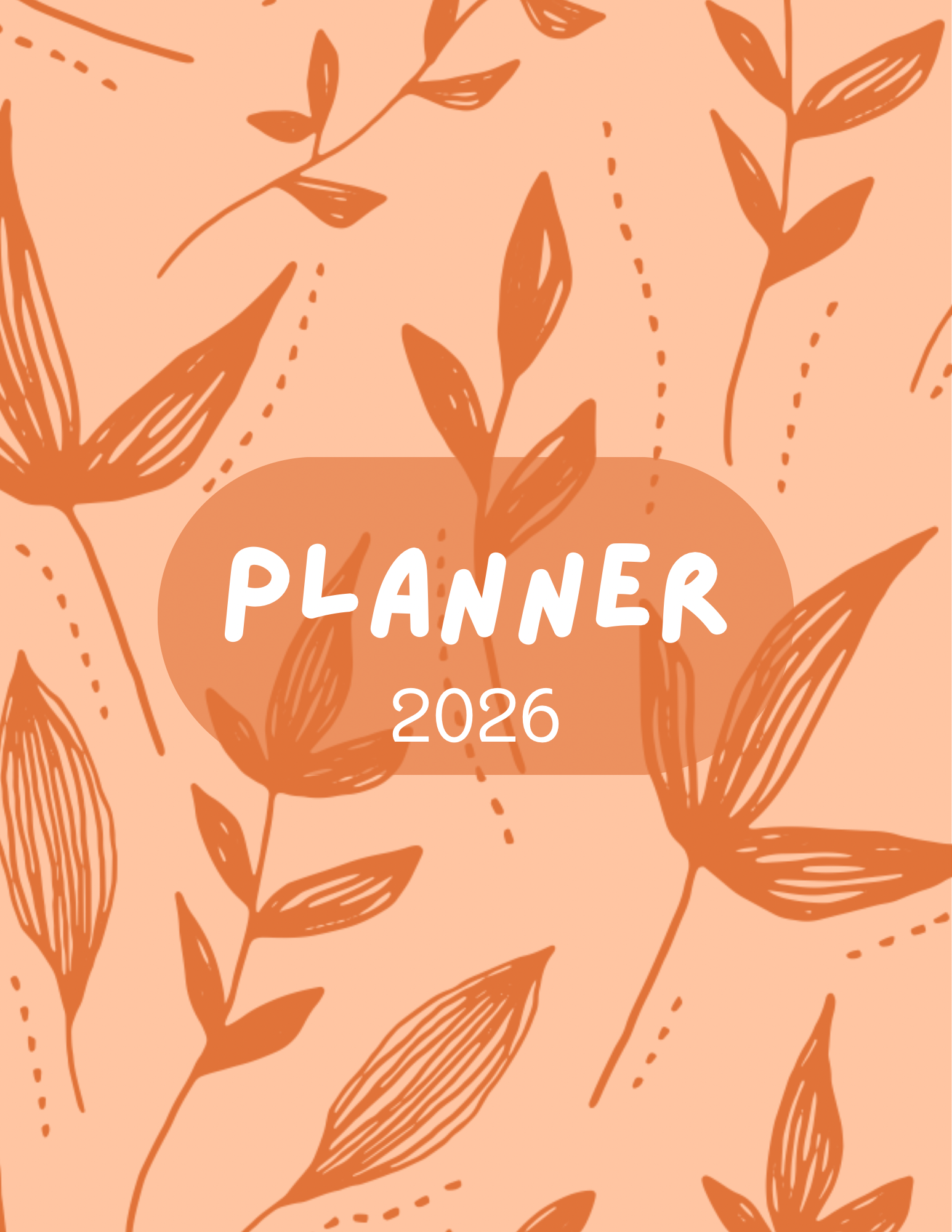 Orange Florish Cover