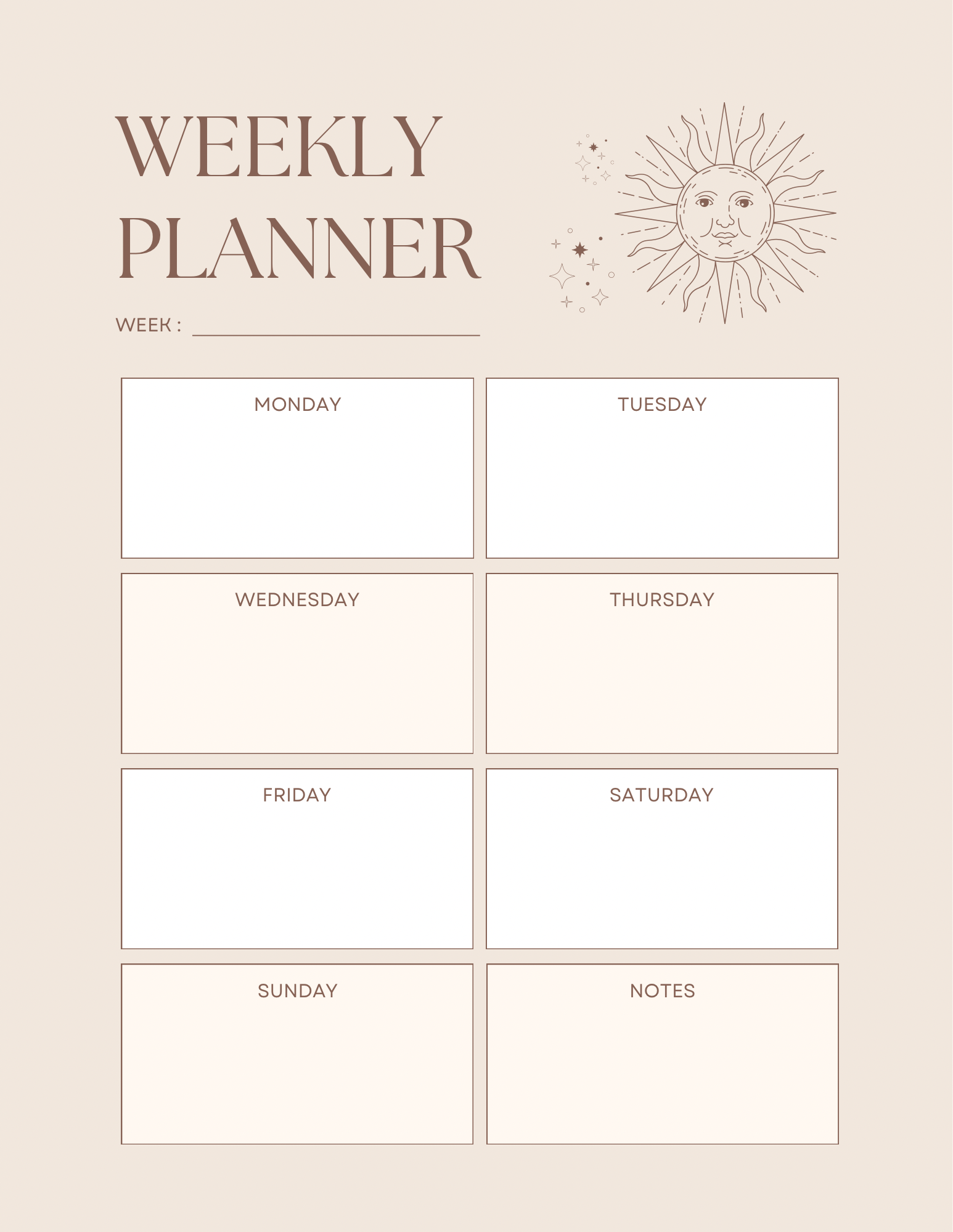 Mythical Yearly Planner
