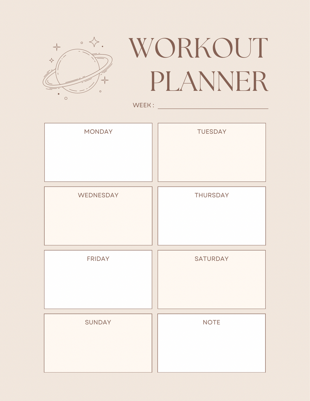 Mythical Yearly Planner