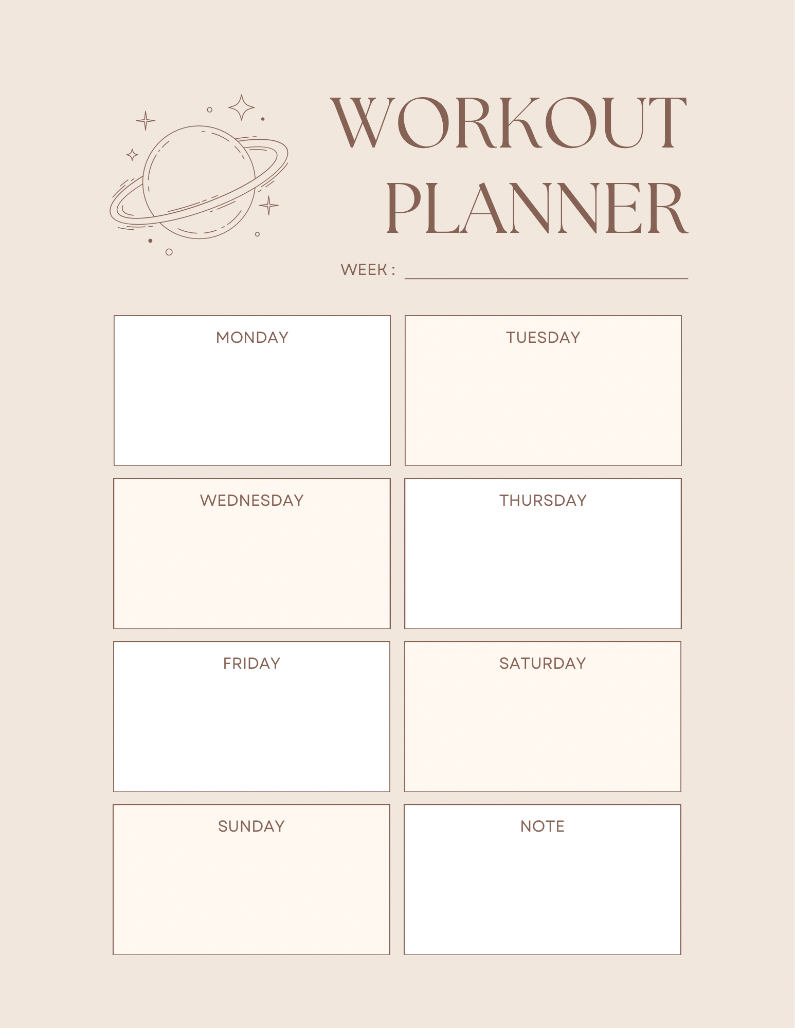 Mythical Yearly Planner