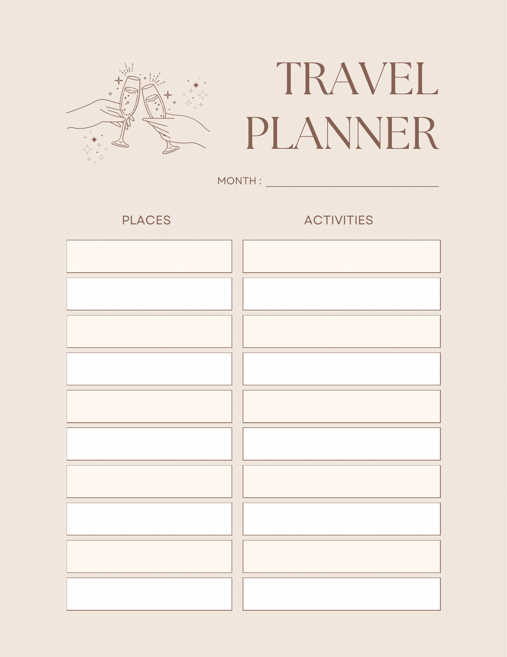 Mythical Yearly Planner