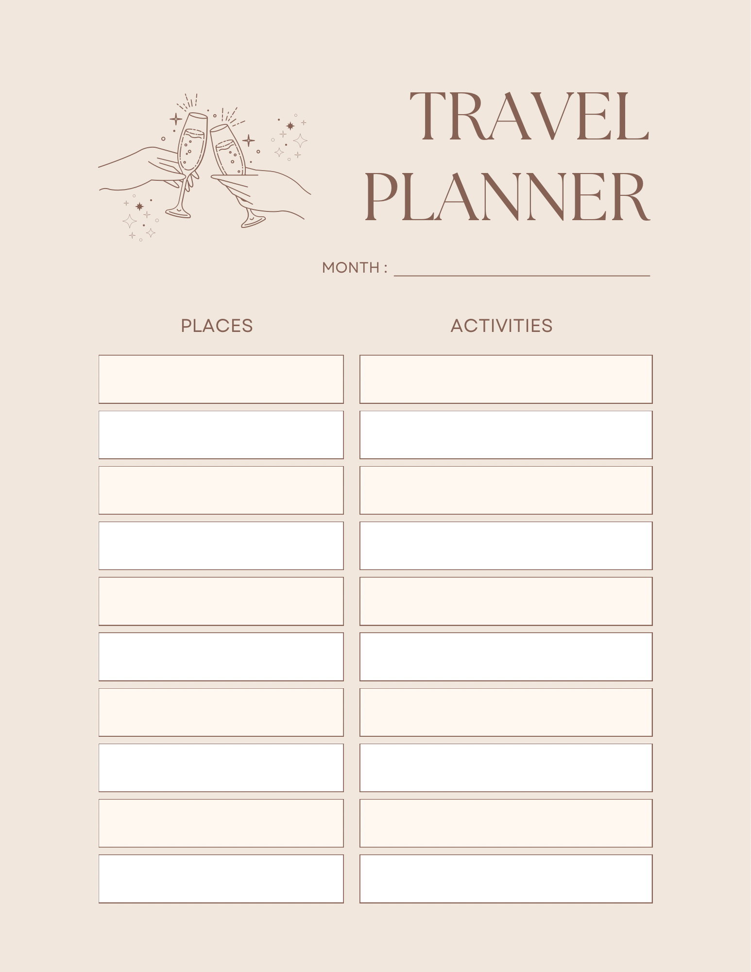 Mythical Yearly Planner