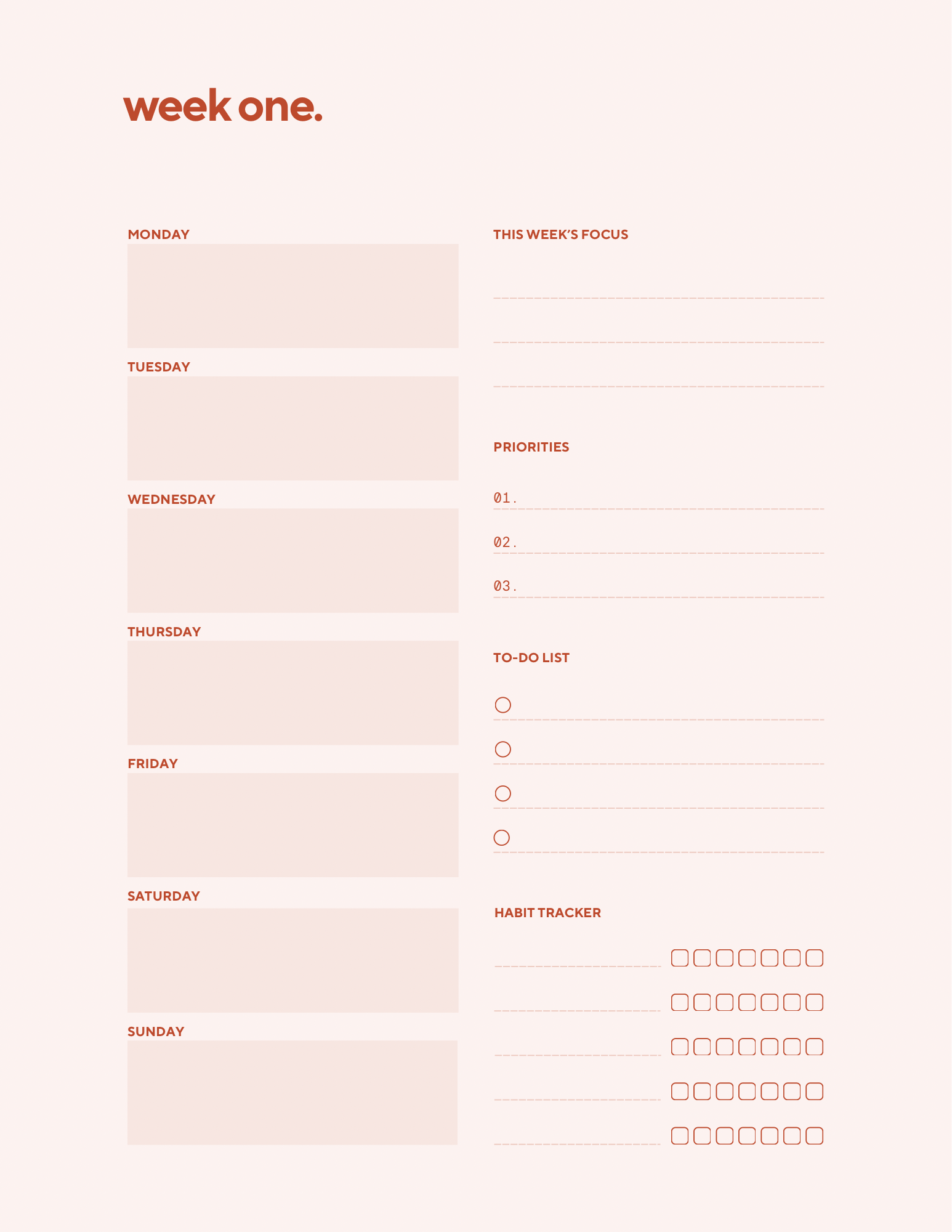 Inspirational Yearly Planner