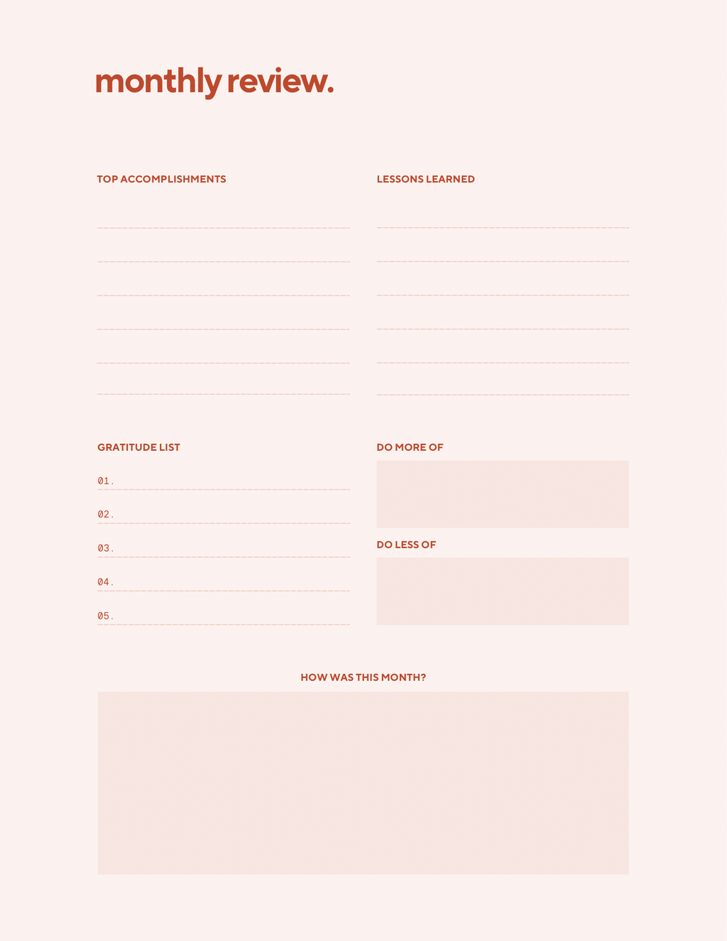 Inspirational Yearly Planner